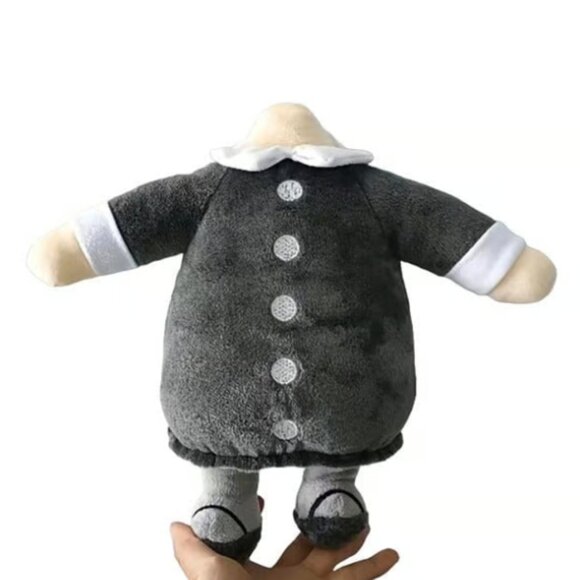 Wednesday Addams creepy cuddlie adorable headless Plush Doll - Picture 3 of 3